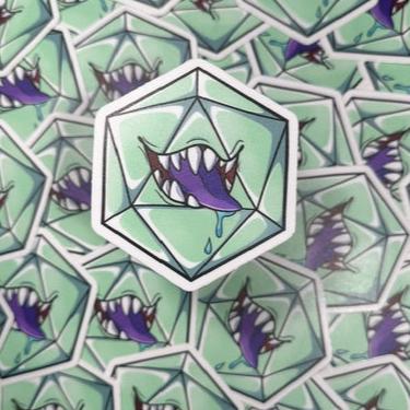 Mimic D20 Sticker