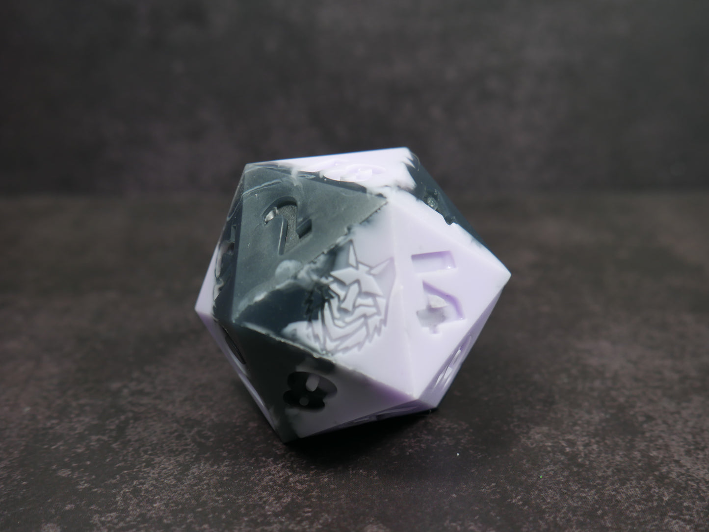 Emotional Support Squishy Dice (frost/black)