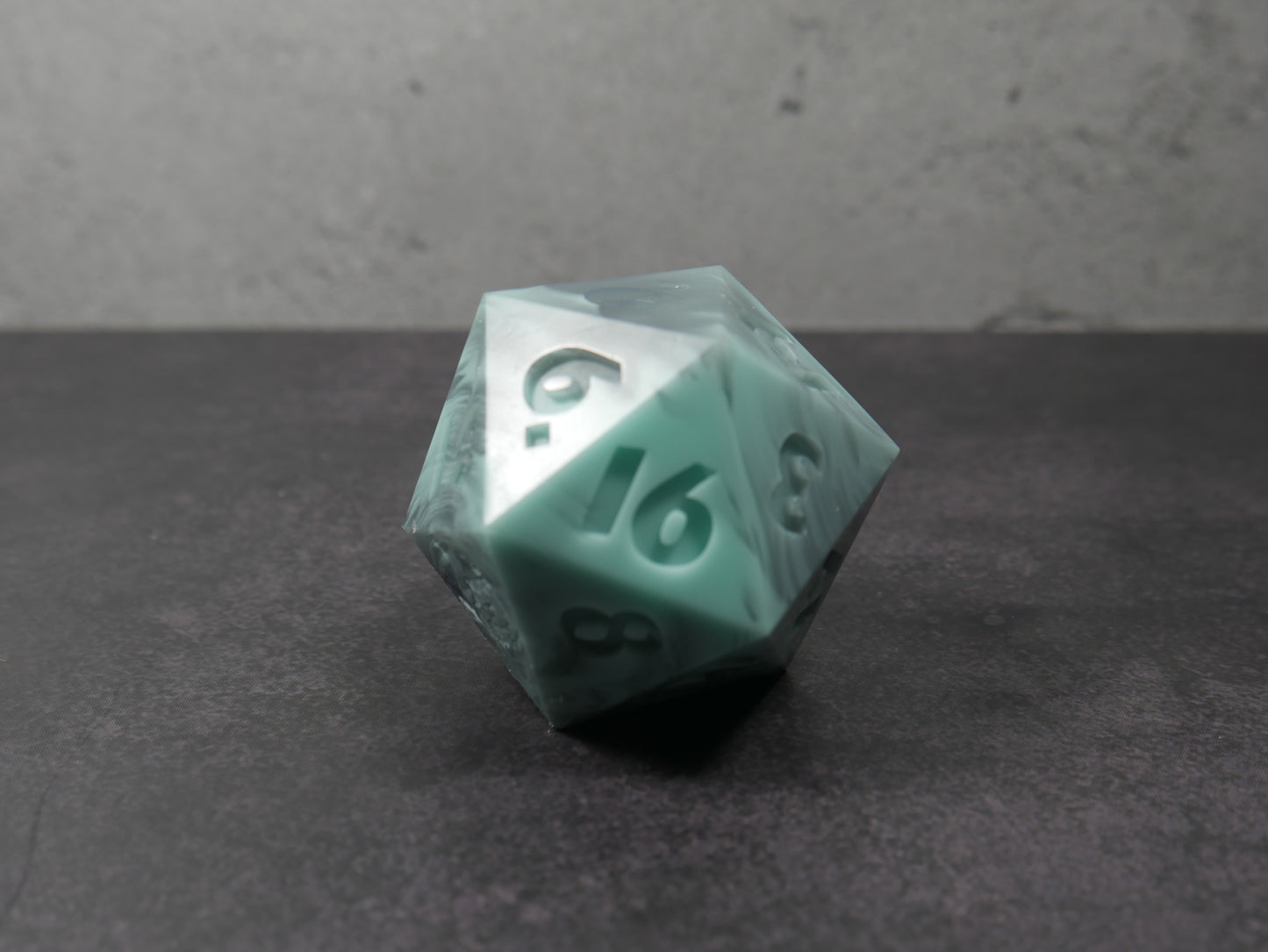 Emotional Support Squishy Dice (zebra mint)